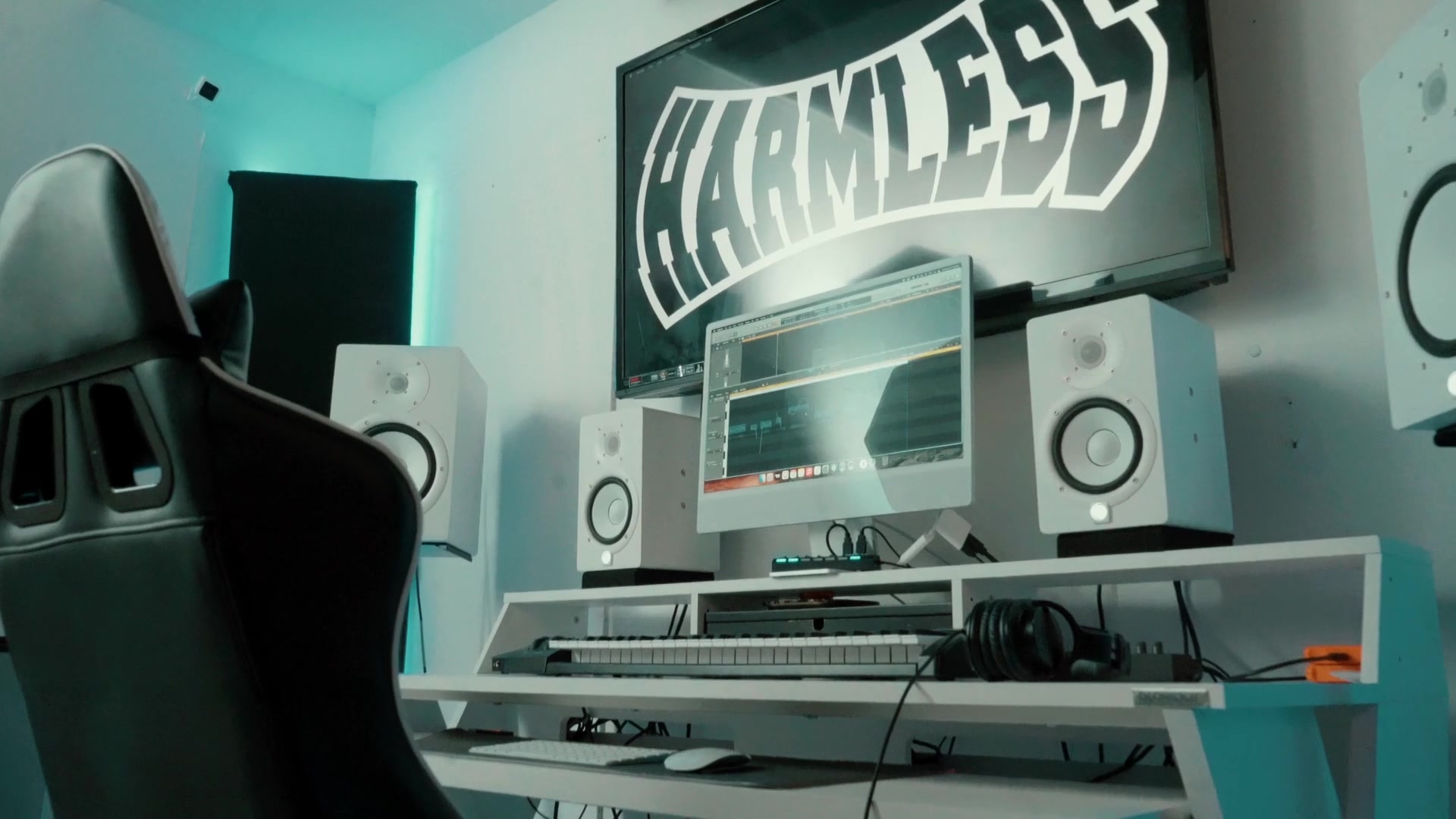 Harmless Studio control room