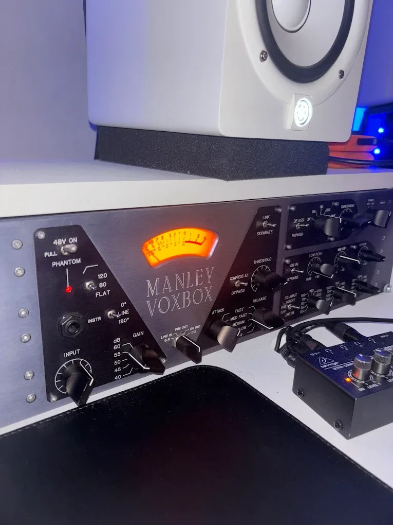 Manley VoxBox vocal chain.