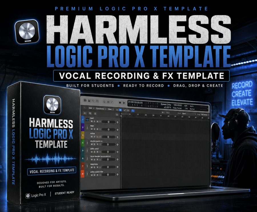 Harmless Logic Pro X Template